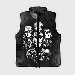 Женский жилет JOJOS BIZARRE ADVENTURE, цвет: 3D-светло-серый