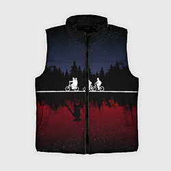 Женский жилет Очень странные дела, цвет: 3D-черный