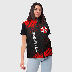 Женский жилет UMBRELLA CORP, цвет: 3D-черный — фото 2