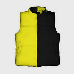 Женский жилет BLACK YELLOW, цвет: 3D-черный