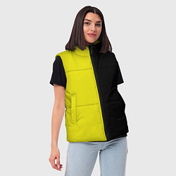 Женский жилет BLACK YELLOW, цвет: 3D-черный — фото 2
