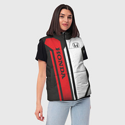 Женский жилет Honda Driver team, цвет: 3D-черный — фото 2