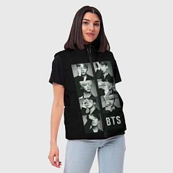 Женский жилет BTS, цвет: 3D-красный — фото 2