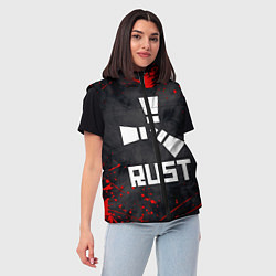 Женский жилет RUST, цвет: 3D-черный — фото 2