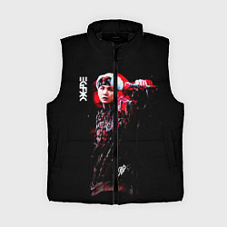 Женский жилет BTS, цвет: 3D-черный