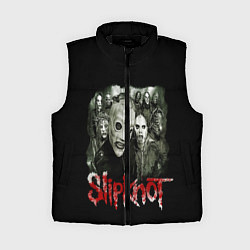 Женский жилет SLIPKNOT, цвет: 3D-черный