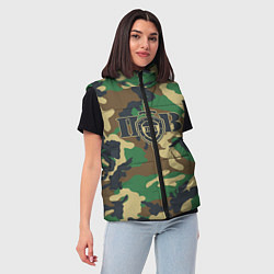 Женский жилет Пограничные Войска камуфляж, цвет: 3D-светло-серый — фото 2