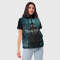 Женский жилет Bloodborne, цвет: 3D-красный — фото 2