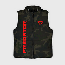 Женский жилет Predator Military, цвет: 3D-светло-серый