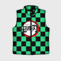 Женский жилет KIMETSU NO YAIBA, цвет: 3D-черный