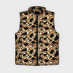 Женский жилет Versace Леопардовая текстура
