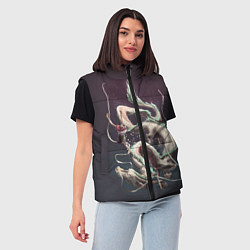 Женский жилет Унесённые призраками, цвет: 3D-черный — фото 2