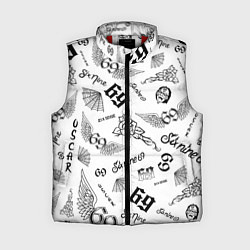 Женский жилет 6IX9INE, цвет: 3D-красный