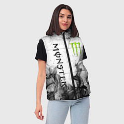 Женский жилет MONSTER ENERGY, цвет: 3D-светло-серый — фото 2