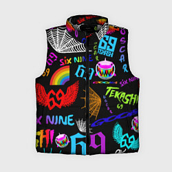 Женский жилет 6IX9INE, цвет: 3D-светло-серый