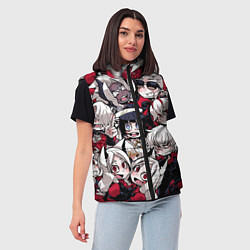 Женский жилет Helltaker, цвет: 3D-красный — фото 2