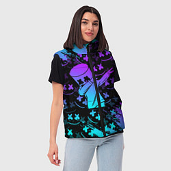 Женский жилет FORTNITE x MARSHMELLO, цвет: 3D-черный — фото 2