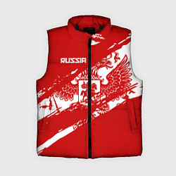 Женский жилет Russia, цвет: 3D-черный