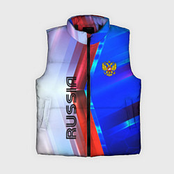 Женский жилет RUSSIA SPORT, цвет: 3D-черный