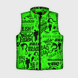 Женский жилет BILLIE EILISH БИЛЛИ АЙЛИШ, цвет: 3D-красный