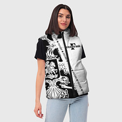 Женский жилет Георгий, цвет: 3D-черный — фото 2