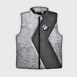 Женский жилет BMW - emblem - metal - texture