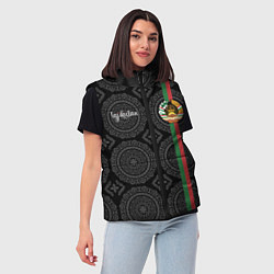 Женский жилет Таджикистан, цвет: 3D-светло-серый — фото 2