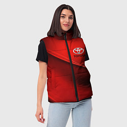 Женский жилет TOYOTA, цвет: 3D-черный — фото 2