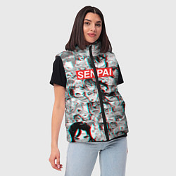 Женский жилет SENPAIСЕНПАИ, цвет: 3D-черный — фото 2