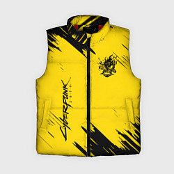 Женский жилет CYBERPUNK 2077, цвет: 3D-красный