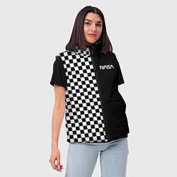 Женский жилет NASA, цвет: 3D-черный — фото 2