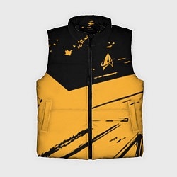 Женский жилет Star Trek, цвет: 3D-черный