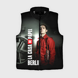 Женский жилет La casa de papel BERLIN, цвет: 3D-светло-серый