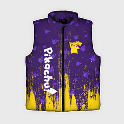 Женский жилет ПИКАЧУ PIKACHU, цвет: 3D-черный