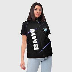 Женский жилет BMW, цвет: 3D-светло-серый — фото 2