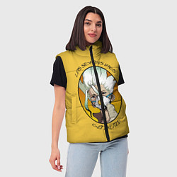 Женский жилет Senku Ishigami, цвет: 3D-красный — фото 2