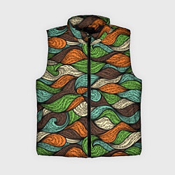 Женский жилет Абстрактные волны