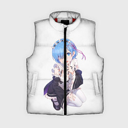 Женский жилет Re:Zero, цвет: 3D-красный