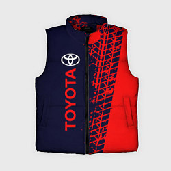 Женский жилет TOYOTA ТОЙОТА, цвет: 3D-красный