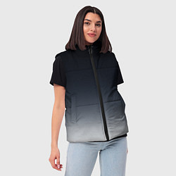 Женский жилет Градиент, цвет: 3D-светло-серый — фото 2