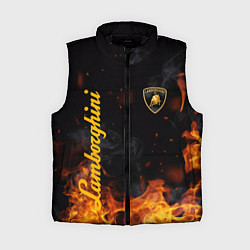 Женский жилет LAMBORGHINI, цвет: 3D-черный