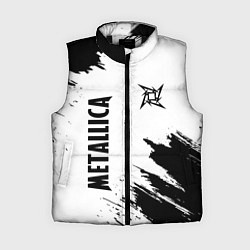 Женский жилет METALLICA МЕТАЛЛИКА, цвет: 3D-черный