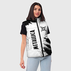 Женский жилет METALLICA МЕТАЛЛИКА, цвет: 3D-черный — фото 2