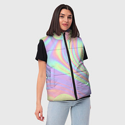 Женский жилет Vaporwave, цвет: 3D-красный — фото 2