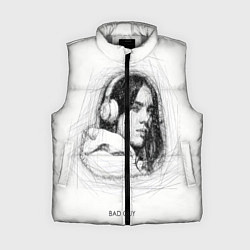 Женский жилет Billie Eilish карандаш, цвет: 3D-светло-серый