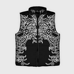 Женский жилет Фэнтези мотылёк, цвет: 3D-светло-серый