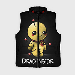 Женский жилет DEAD INSIDE, цвет: 3D-красный