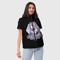 Женский жилет Genshin Impact, цвет: 3D-красный — фото 2