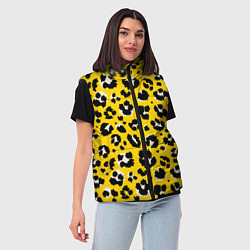 Женский жилет Леопард, цвет: 3D-светло-серый — фото 2