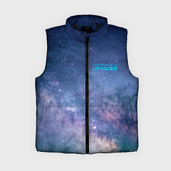 Женский жилет Услышь мой вой уже, это Voyager, цвет: 3D-черный